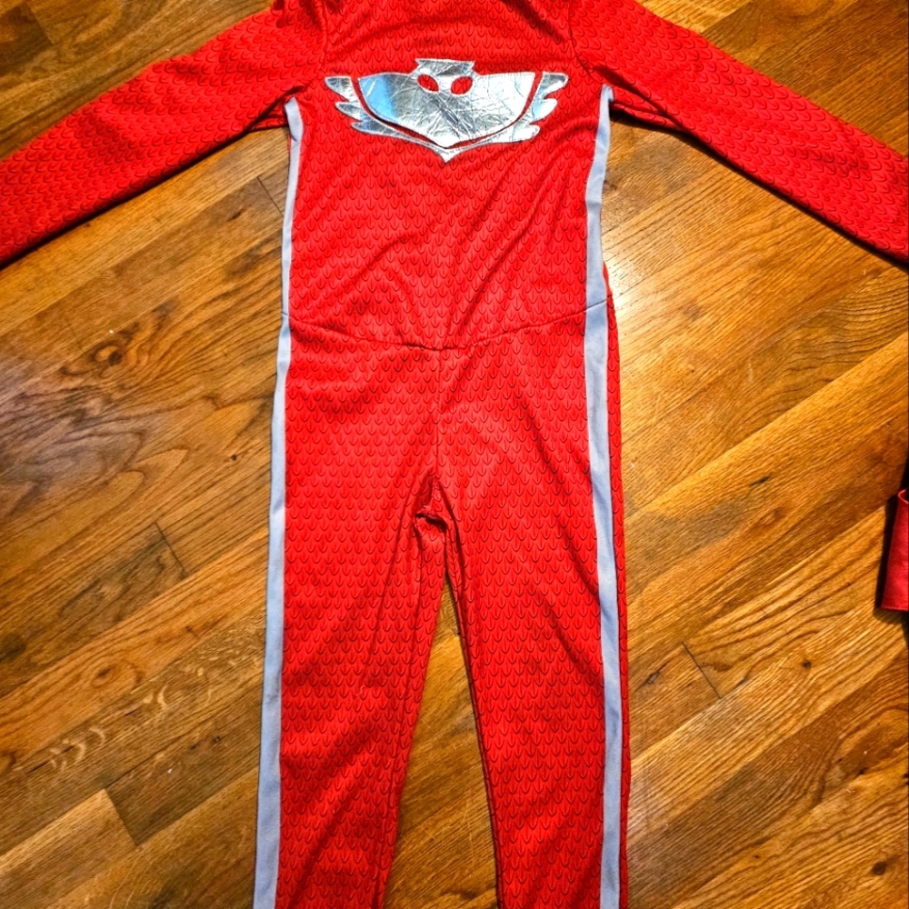 Pj masks owlette costume with cape.